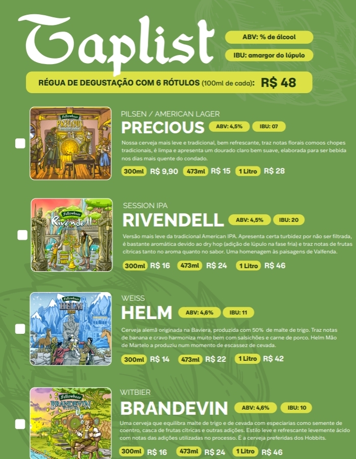 Bar: Cervejaria Artesanal Fellowbeer