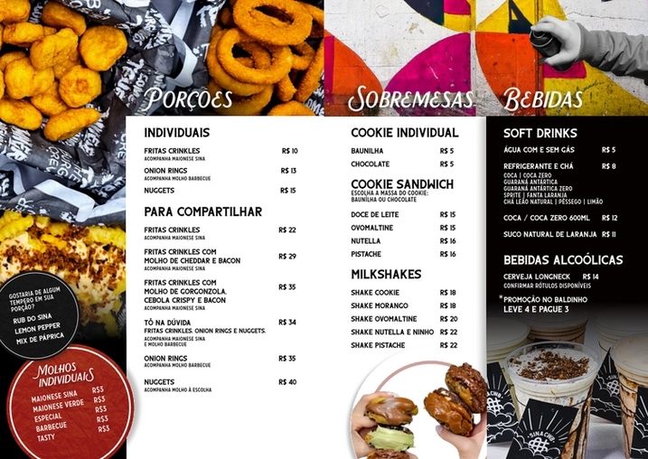 Restaurante: Sina - Burgers, Wraps e Saladas - Juvevê