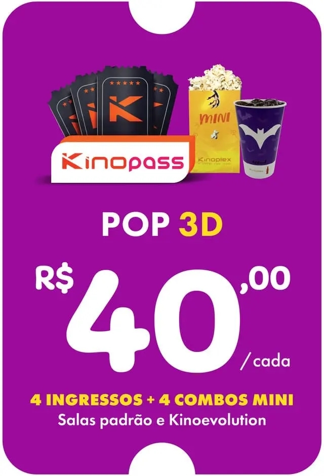 Evento: Kinopass POP 3D - 14/12/2026