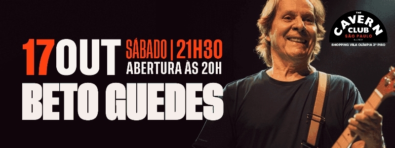 Beto Guedes | São Paulo | 17/10/2026
