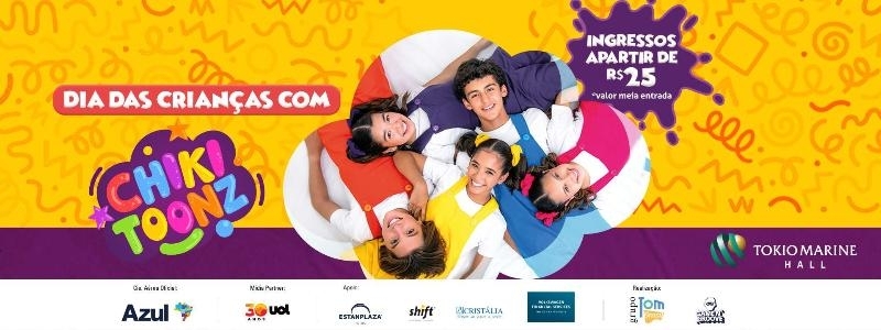 Evento: Chiki Toonz | São Paulo | 12/10/2026