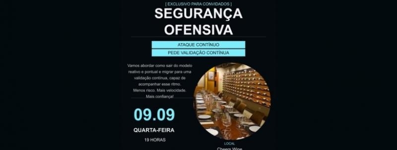 Evento: ESCS Cyber Executive Lounge: Segurança Ofensiva