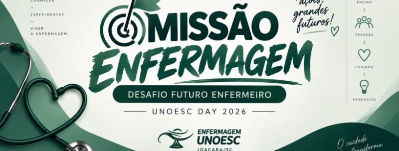 Missão Enfermagem: Desafio futuro enfermeiro