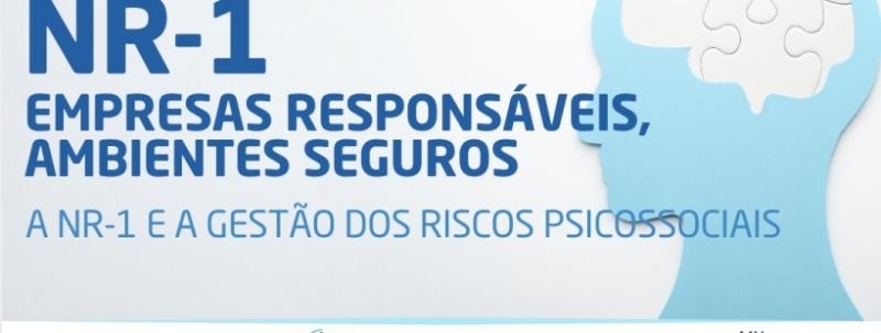 Evento: Seminário: NR-1 Empresas Responsáveis - Ambientes Seguros - SJN