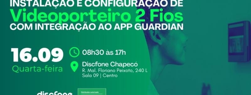 Instalação e Configuração de Videoporteiro 2 Fios com Integração ao App Guardian