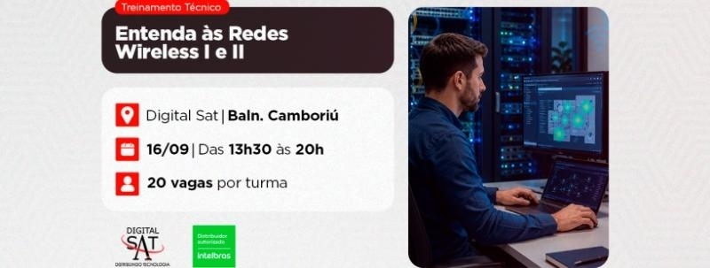 Evento: Treinamento Técnico - Entenda às redes wireless I e II | Balneário Camboriú