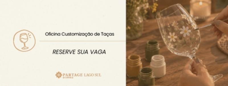 Evento: OFICINA DE CUSTOMIZAÇÃO DE TAÇAS