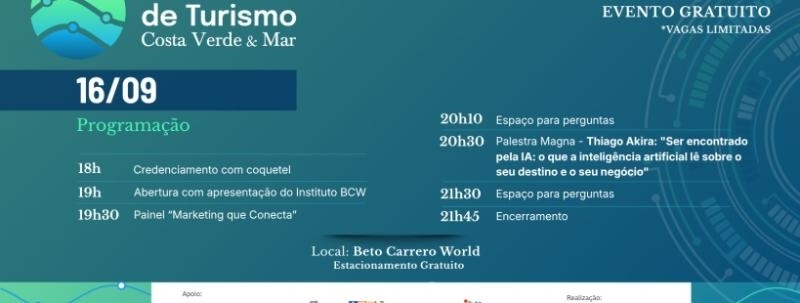 Evento: II Seminário de Turismo da Costa Verde & Mar