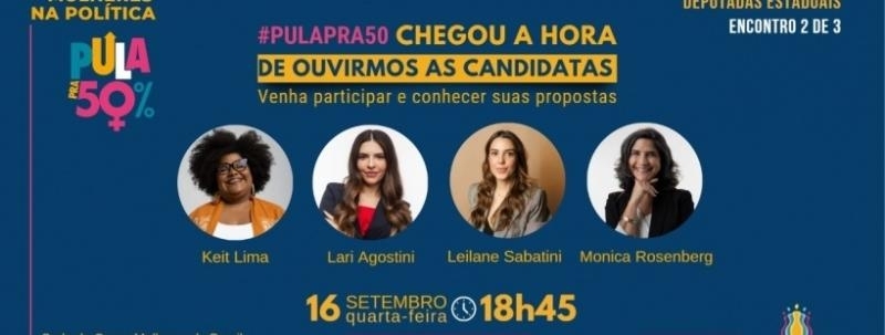 Roda de Conversa com Candidatas Deputadas Estaduais (2 de 3)