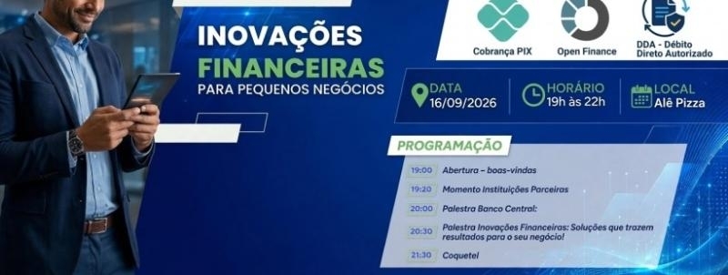 Evento: Inovações financeiras - para pequenos negócios