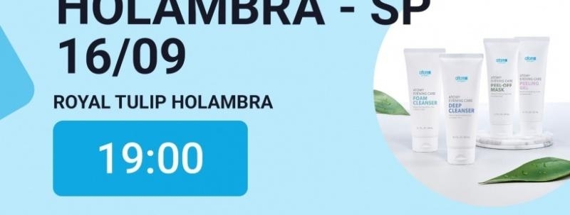 Skincare de produtos coreanos - Holambra / SP - 16/09/2026