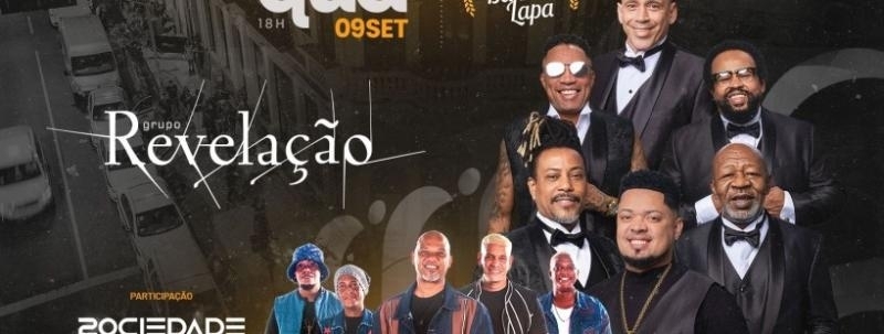 REVELAÇÃO CONVIDA SOCIEDADE DO SAMBA NO BAR DA LAPA