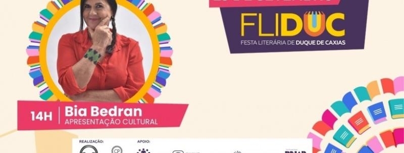 Evento: FLIDUC - Bia Bedran - Apresentação Cultural