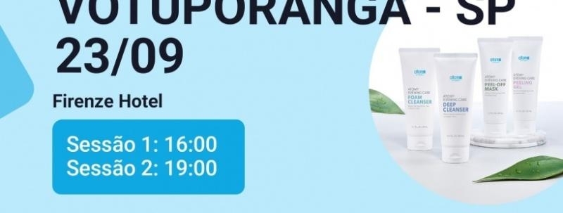 Evento: Skincare de produtos coreanos - Votuporanga / SP - 23/09/2026