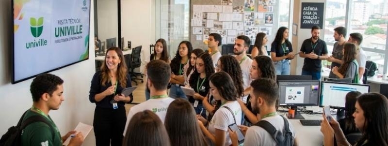 Visita técnica agências de publicidade e gerência de marketing