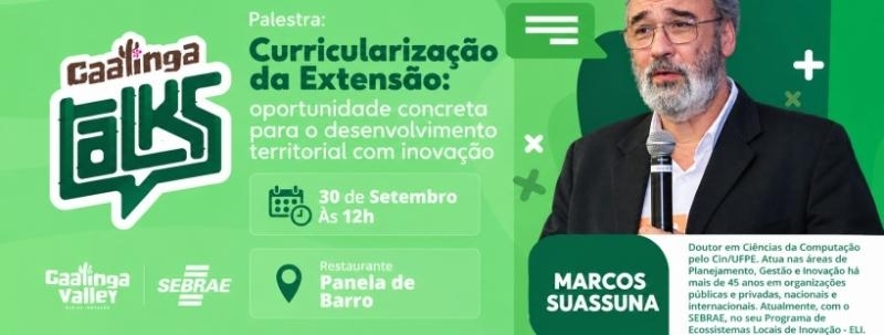 Evento: Curricularização da Extensão: oportunidade concreta  para o desenvolvimento territorial com inovação