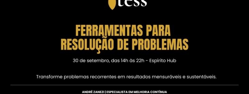 Treinamento presencial Ferramentas para Resolução de Problemas
