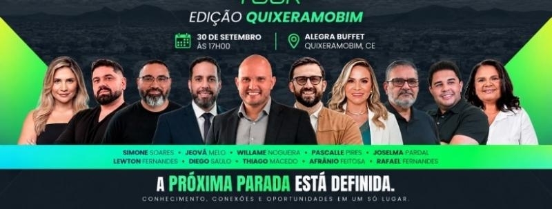 Evento: Inovação X Tour - Edição Quixeramobim - CE
