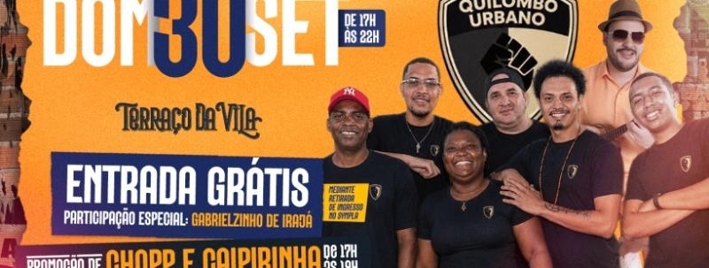Evento: RESENHA DO QUILOMBO URBANO NO TERRAÇO DA VILA