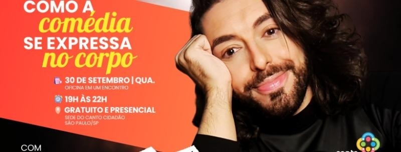 CantoEduca PRESENCIAL | Como a comédia se expressa no corpo, com Ricardo Aires