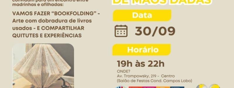 Evento: De Mãos Dadas - Bookfolding