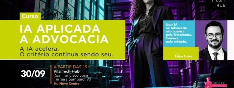 IA na Advocacia - produtividade, método e responsabilidade.
