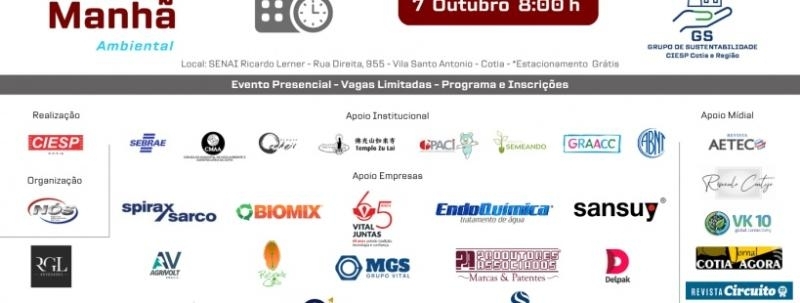 Evento: Grupo de Sustentabilidade GS CIESP Cotia e Região