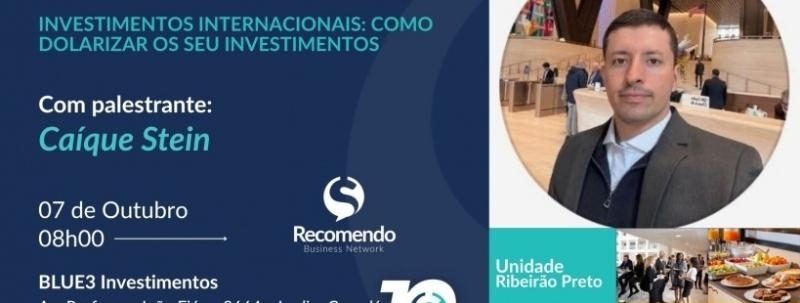 Recomendo Ribeirão Preto - Grupo SOMA , o melhor café de negócios da cidade.
