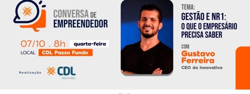 Conversa de Empreendedor | Gestão e NR-1: O que o empresário precisa saber