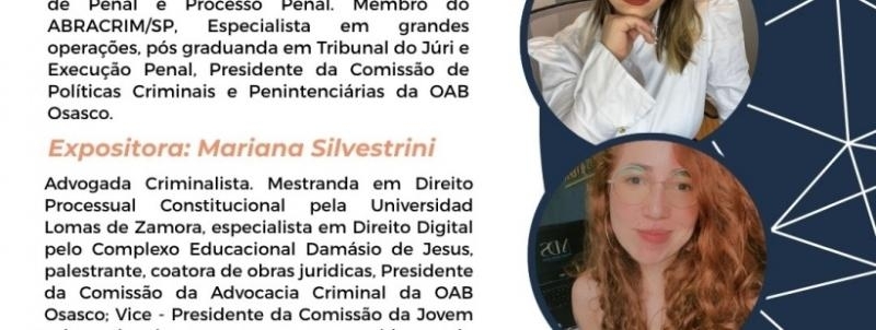 Oficina Prática Sobre Flagrante e audiência de custódia