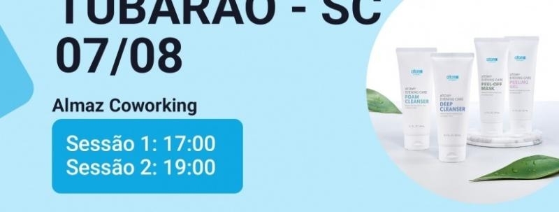 Skincare de produtos coreanos - Tubarão / SC - 07/10/2026