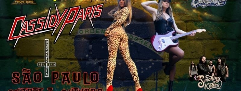 CASSIDY PARIS - a nova estrela do Rock da Australia