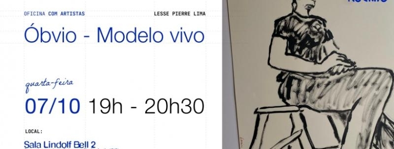 Óbvio - Modelo Vivo | Oficina com Lesse Pierre