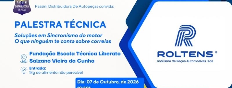 Evento: PALESTRA TÉCNICA - ROLTENS SÃO LEOPOLDO|NOVO HAMBURGO