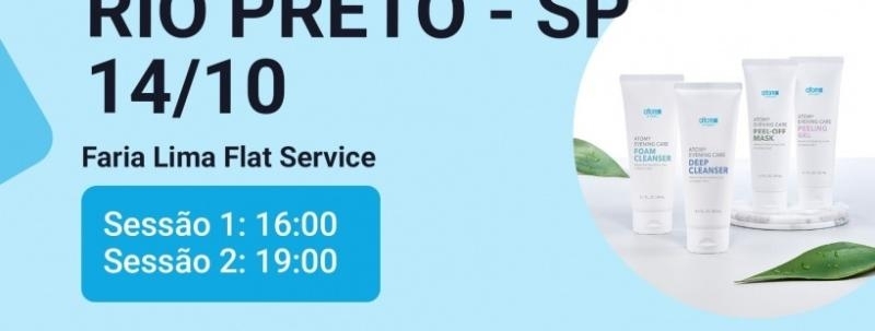 Skincare de produtos coreanos - São José do Rio Preto / SP - 14/10/2026