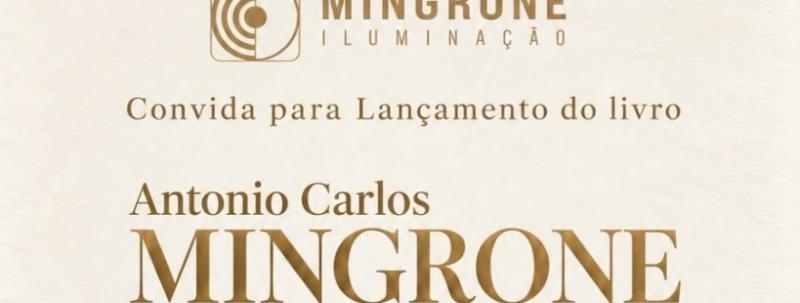 Lançamento do livro Antonio Carlos Mingrone