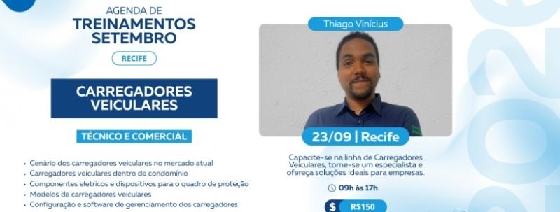 Evento: Carregadores Veiculares