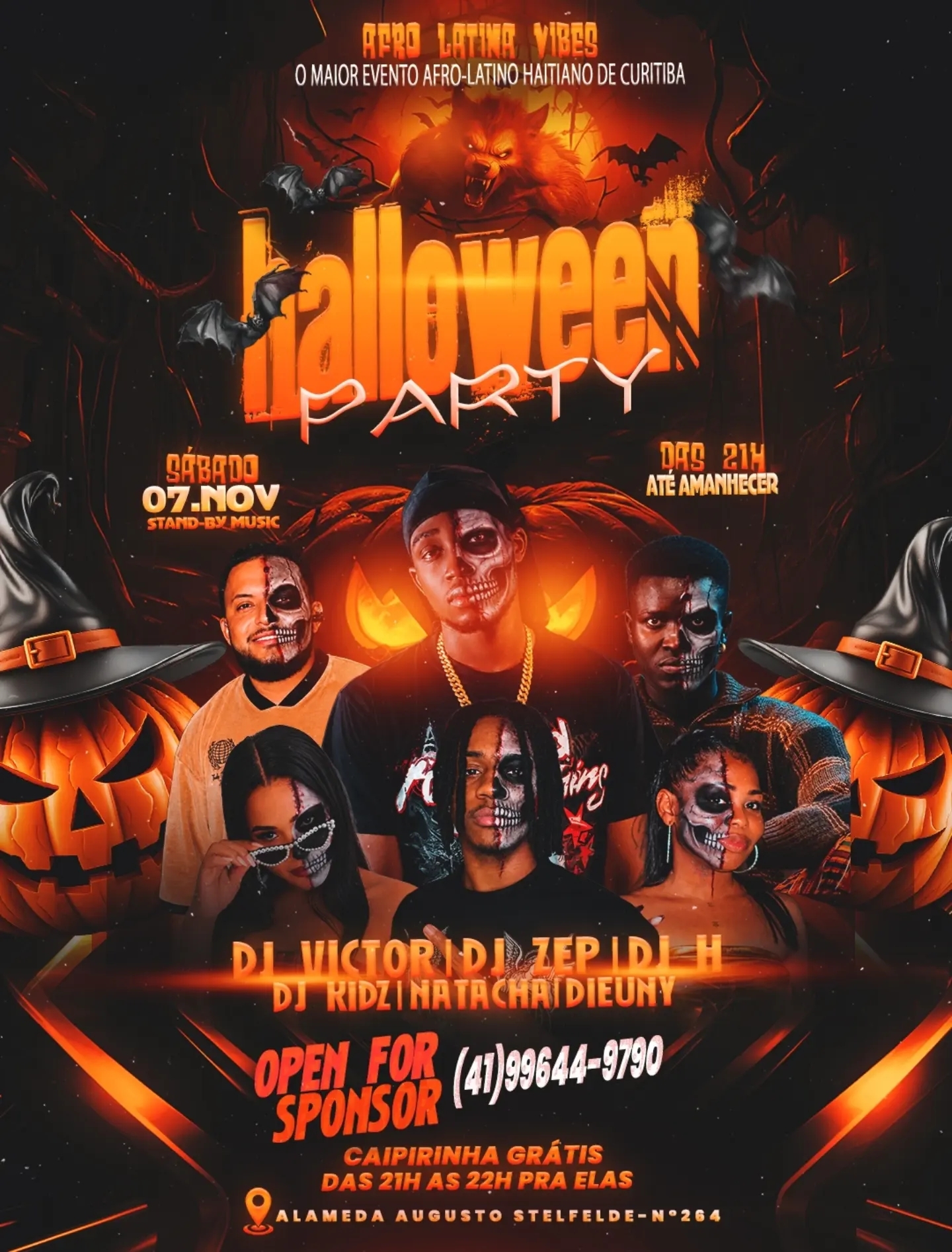Evento: Halloween Party AfroLatinaVibes