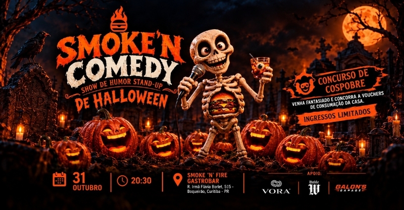 SMOKE’N' COMEDY | STAND UP COMEDY EM CURITIBA