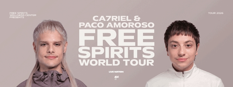 CA7RIEL & Paco Amoroso - São Paulo - 18/11/2026 - Venda Geral