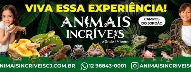 Ingresso animais incríveis (Promoção meia entrada para todos)