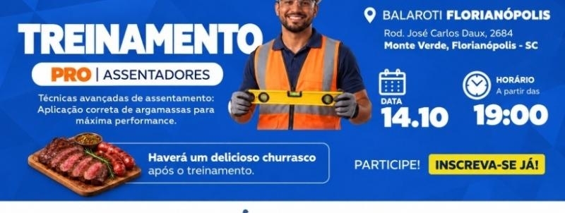 Evento: Técnicas Avançadas de Assentamento: Aplicação Correta de Argamassas para Máxima Performance