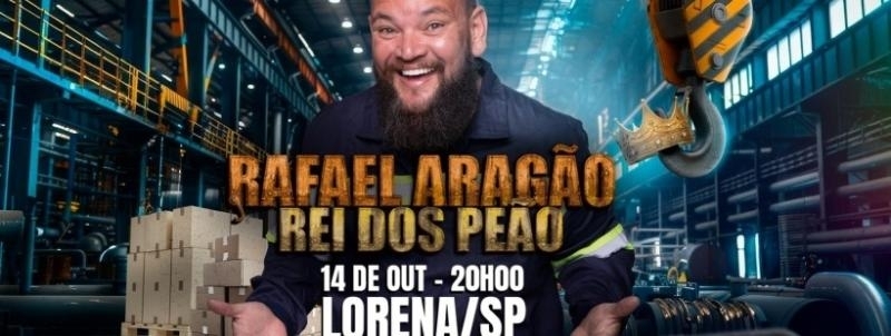 Evento: RAFAEL ARAGÃO em LORENA/SP