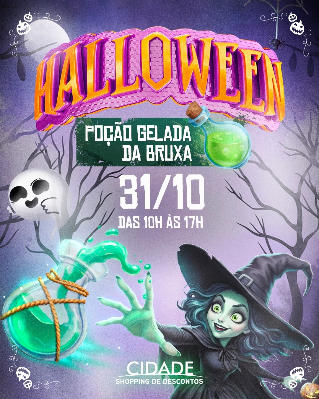 Halloween no Shopping Cidade – Slime Ice