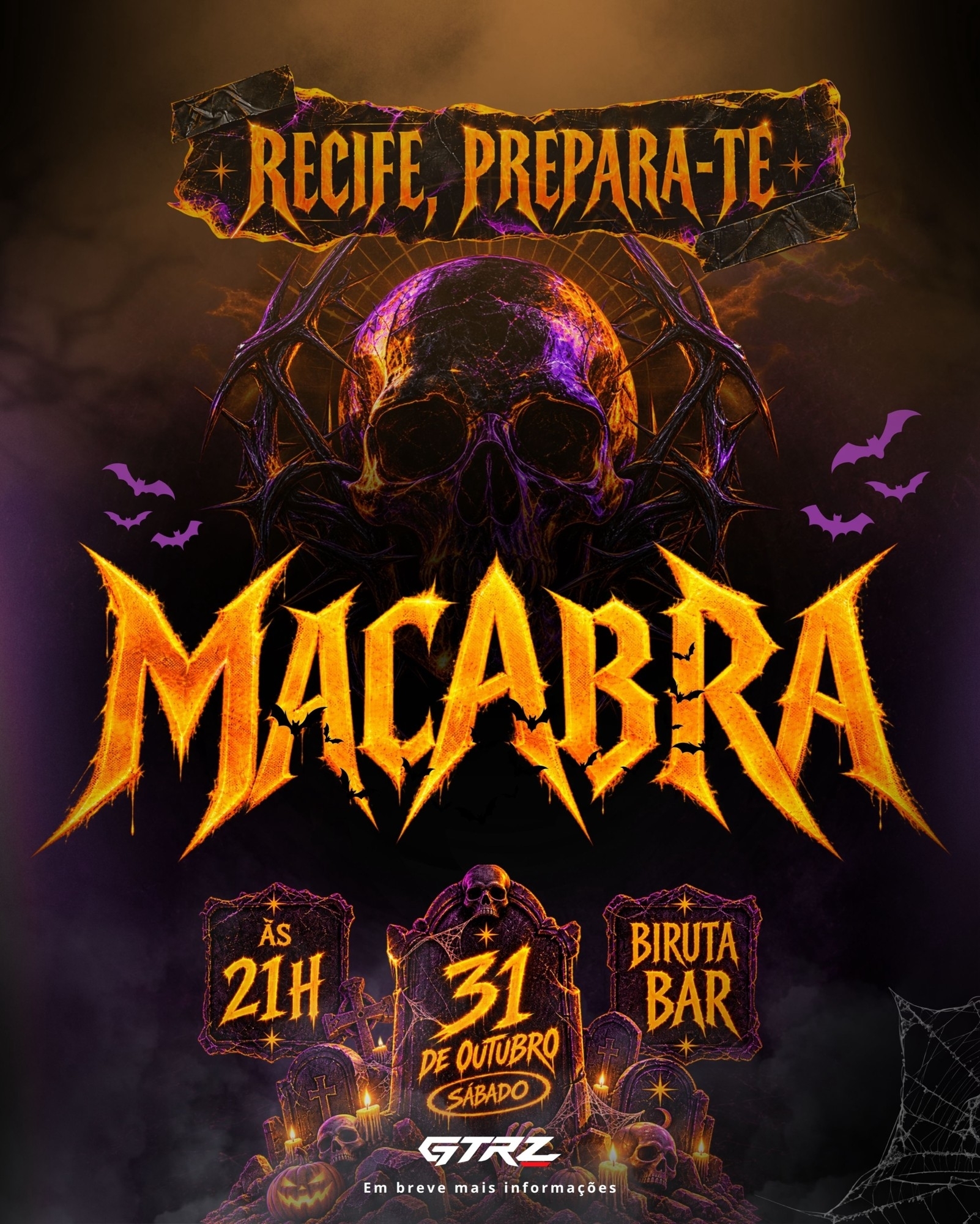 Macabra – Halloween da GTRZ no Biruta Bar