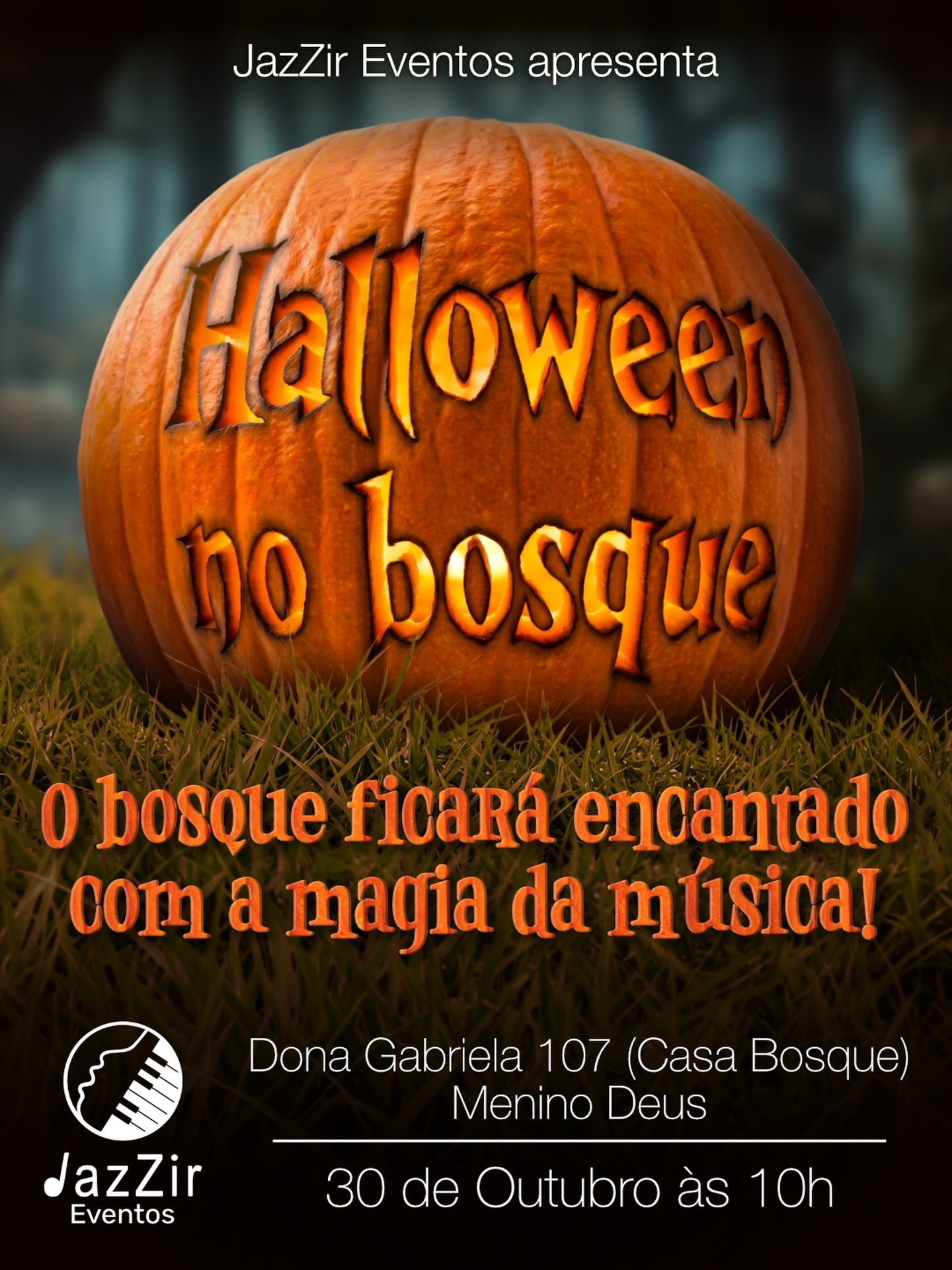 Evento: Halloween no Bosque – Casa Bosque