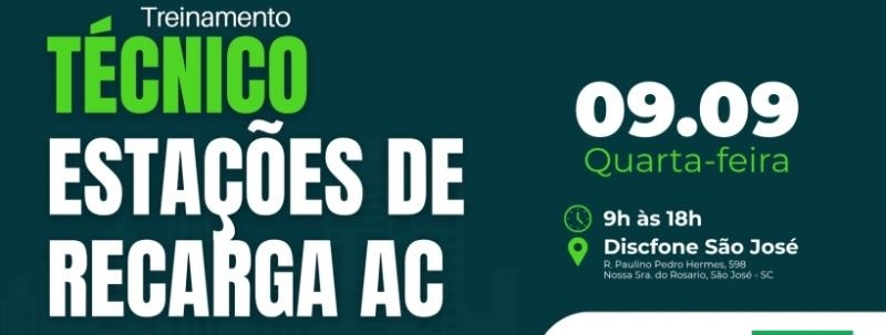 Técnico estações de recarga AC
