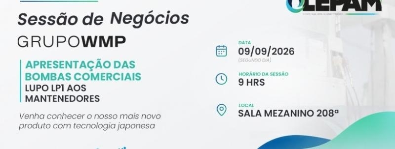 GRUPOWMP: Apresentação das Bombas Comerciais LUPO LP1 aos Mantenedores