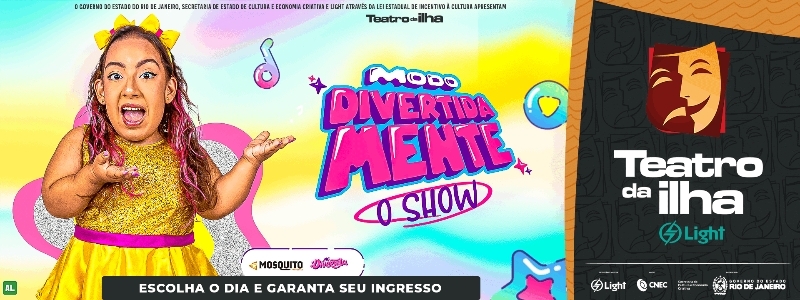 Evento: Mc Divertida: Modo Divertidamente - O Show | Rio de Janeiro | 10/10/2026