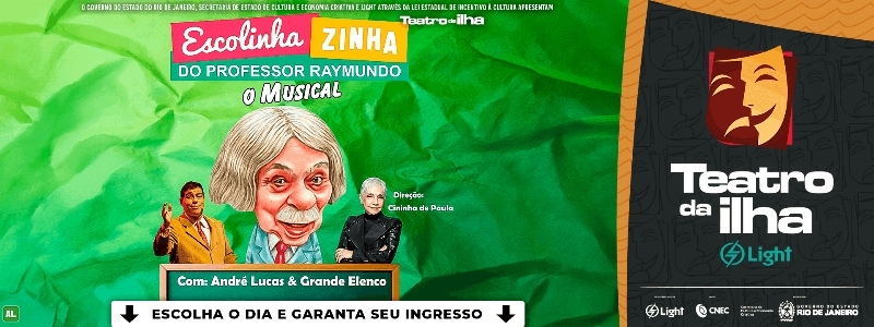 Evento: EscolinhaZinha do Professor Raimundo | Rio de Janeiro | 12/09/2026